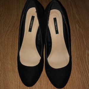 Forever 21 Black Heels Size 6 Women’s